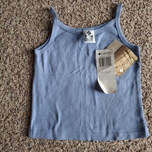 Columbia Kids  Light Blue Camisole New With Tags Small